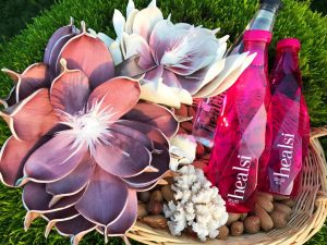 Healsi Water von Lifestyle Drinks in der pinken Flasche