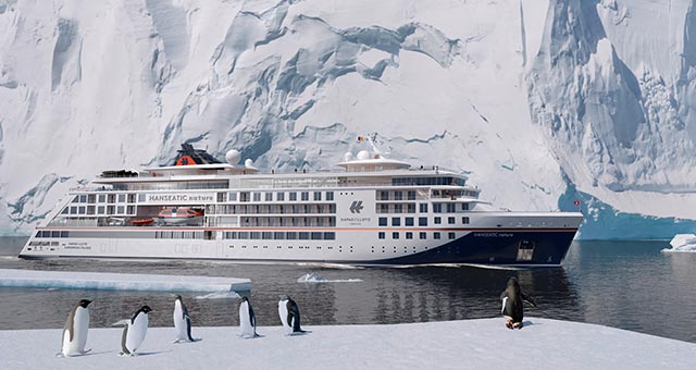 Hapag Lloyd-Cruises macht die Kehrtwende komplett: Seit 2020 fahren Expeditions-Schiffe mit schadstoffarmem Treibstoff. 2021 kommt die Hanseatic spirit dazu.